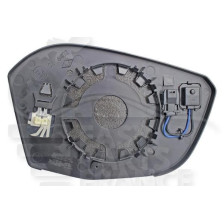 GLACE DE RÉTROVISEUR GAUCHE CHAUFFANT et DÉTECT. ANGLE MORT pour OPEL ASTRA