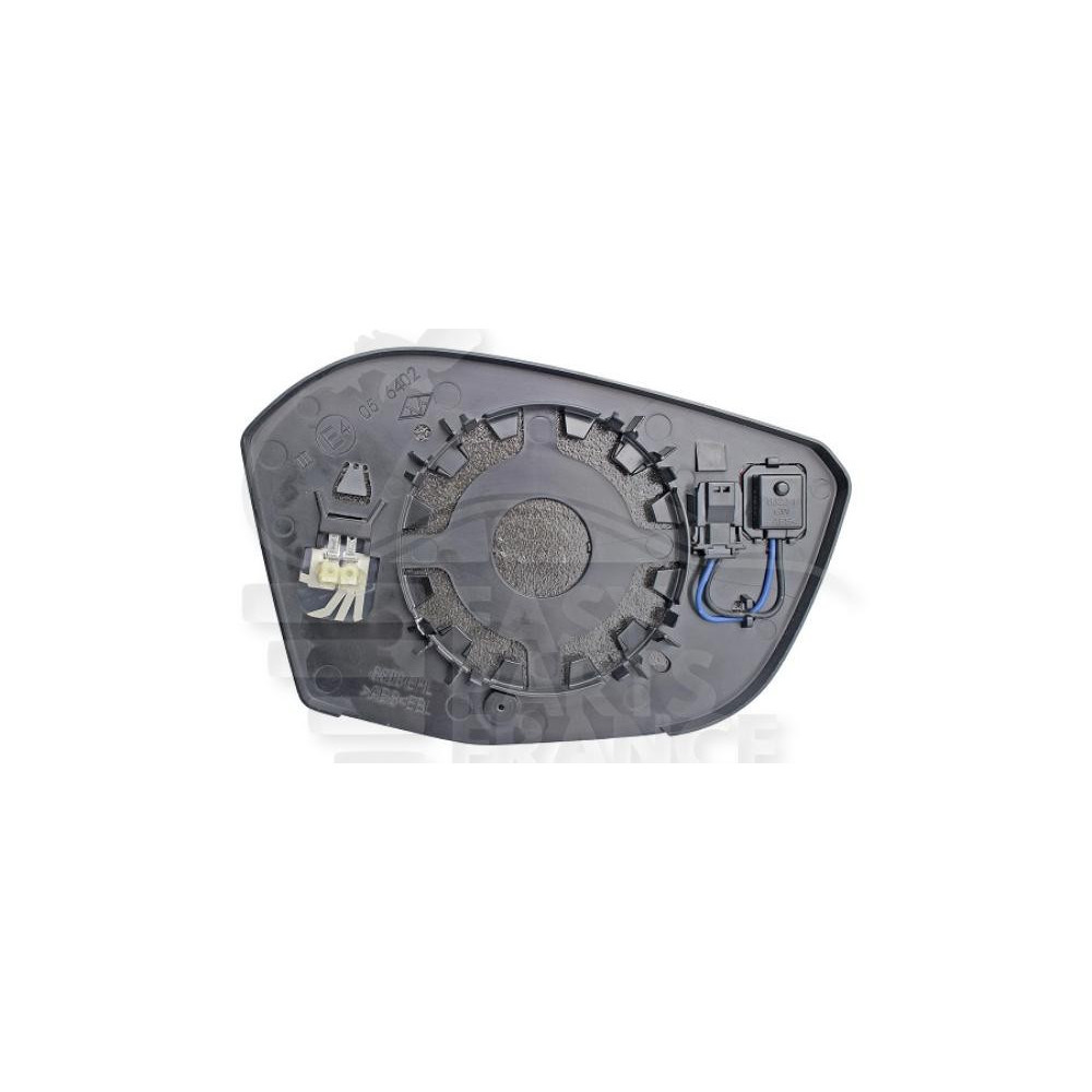 GLACE DE RÉTROVISEUR GAUCHE CHAUFFANT et DÉTECT. ANGLE MORT pour OPEL ASTRA