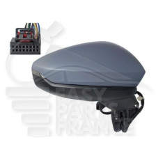 RÉTROVISEUR DROIT ÉLECTRIQUE CHAUFFANT A PEINDRE AVEC FEU pour AUDI A3