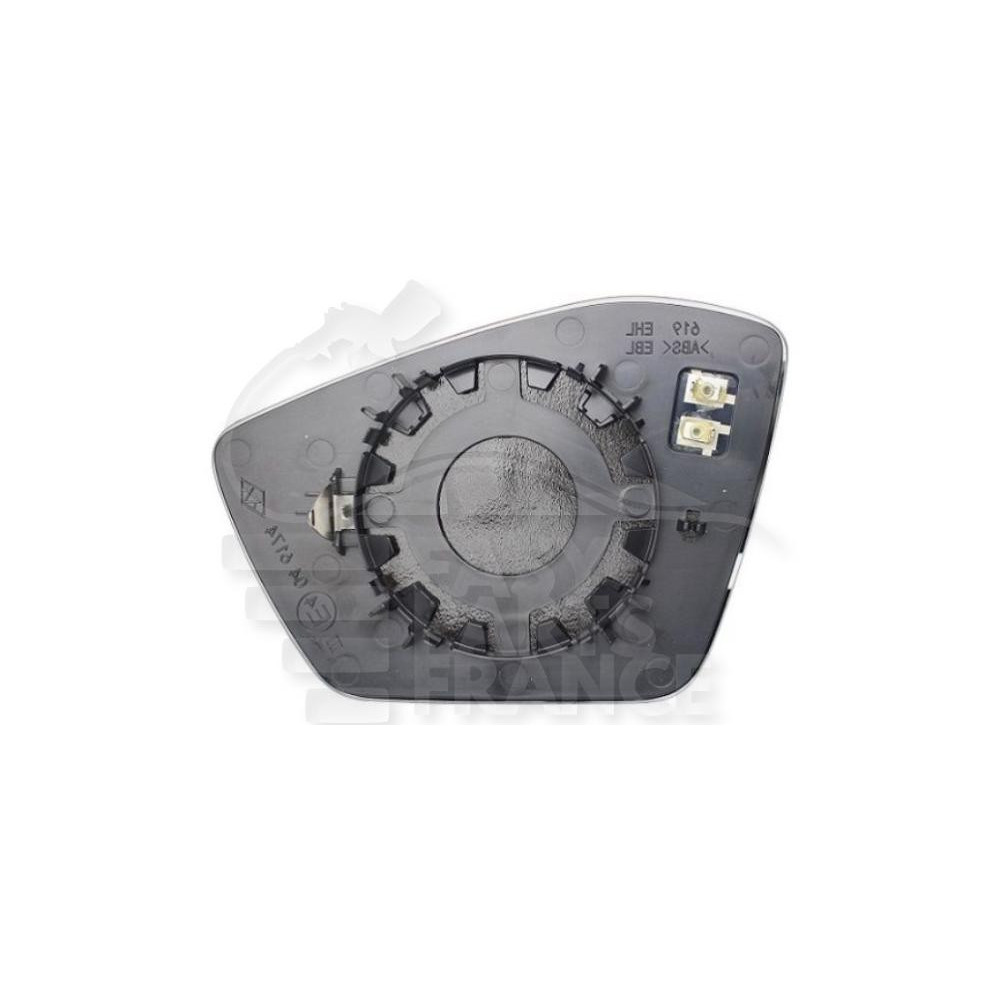 GLACE DE RÉTROVISEUR GAUCHE CHAUFFANT pour SKODA OCTAVIA