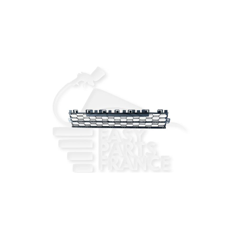 GRILLE DE PARE-CHOC AVANT CENTRALE NOIRE pour SKODA OCTAVIA