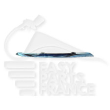 MOULURE CHROMEE AVANT-DROIT DE GRILLE DE CALANDRE pour OPEL CORSA