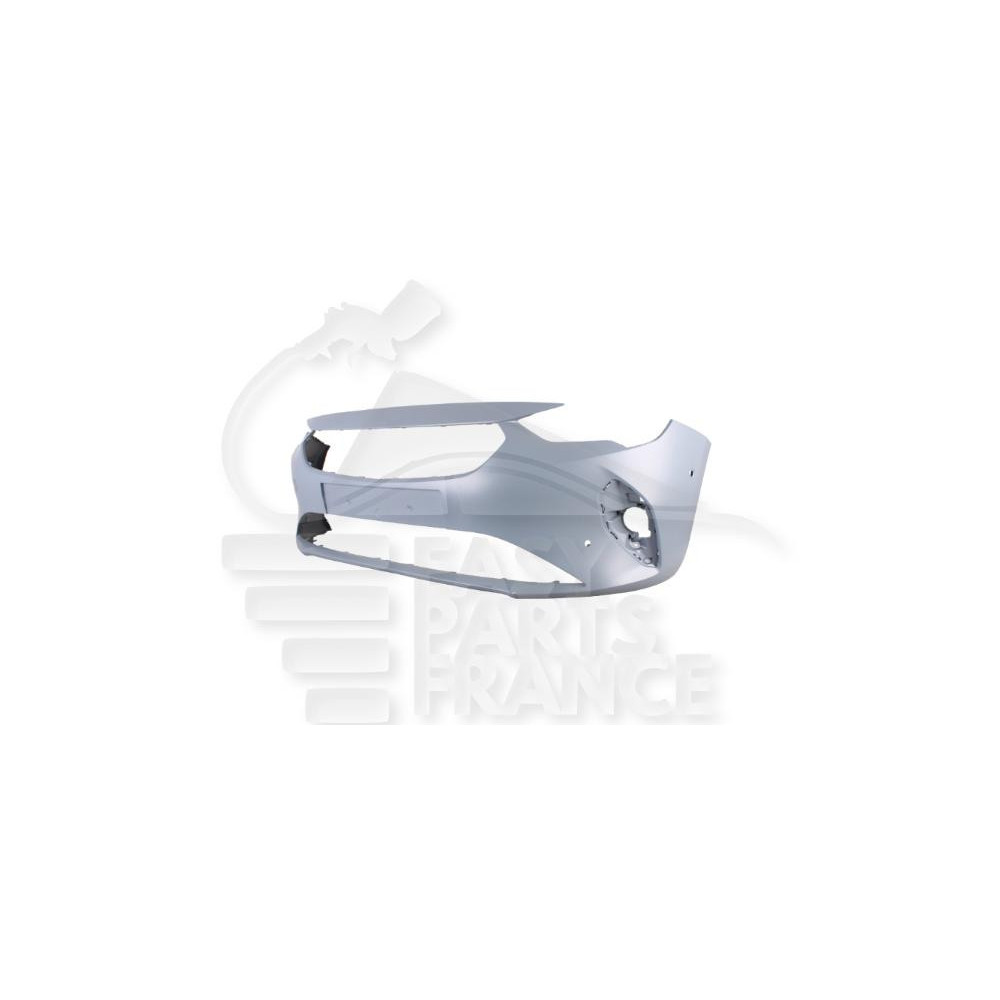 PARE-CHOC AVANT A PEINDRE AVEC CACHE CROCHET SANS LAVE PHARE et 4 TROUS CAPTEURS PACKONTROL pour OPEL CORSA