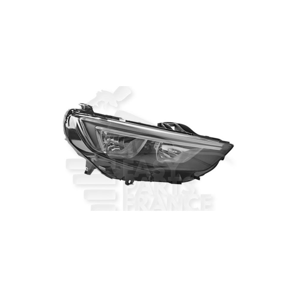 PHARE OPTIQUE DROIT H7+H7 ÉLECTRIQUE AMOTEUR et FEU DE JOUR LED pour OPEL INSIGNIA
