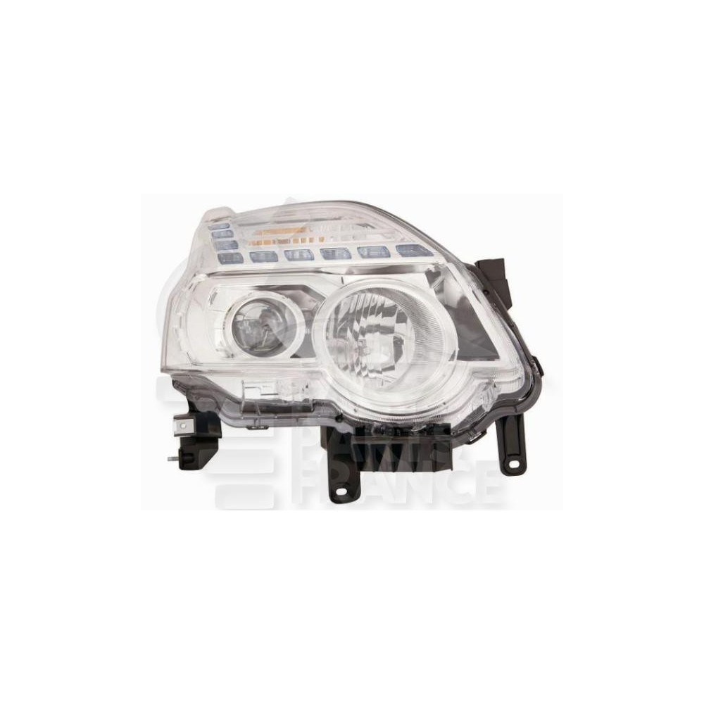 PHARE OPTIQUE DROIT H11+H1 ÉLECTRIQUE SANS MOTEUR pour NISSAN X TRAIL