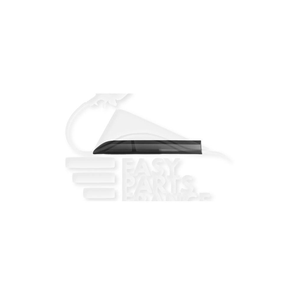 MOULURE LATÉRAL ARRIÈRE-DROIT NOIRE CHASSIS COURT PORTE COULISSANTE pour PEUGEOT EXPERT