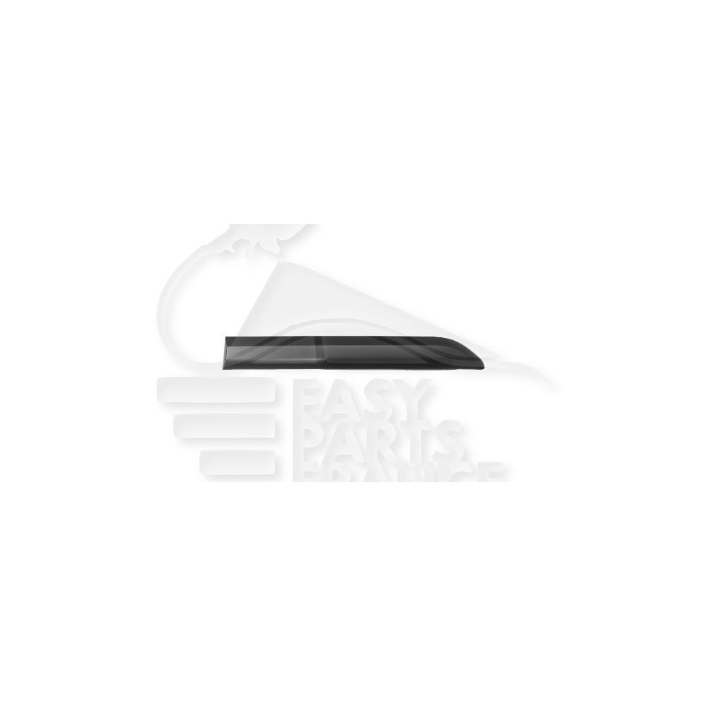 MOULURE LATÉRAL ARRIÈRE-GAUCHE NOIRE CHASSIS COURT PORTE COULISSANTE pour OPEL VIVARO