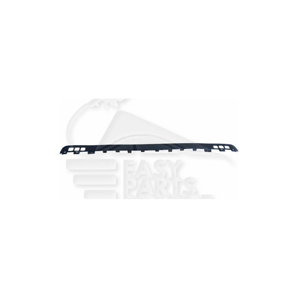 SPOILER DE PARE-CHOC AVANT NOIR pour FORD TRANSIT COURRIER