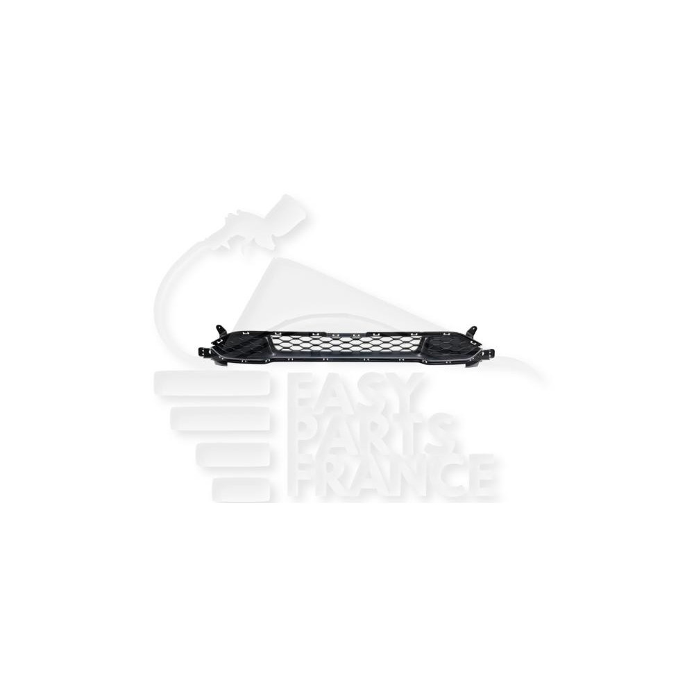 GRILLE DE PARE-CHOC AVANT CENTRALE NOIRE pour HYUNDAI KONA