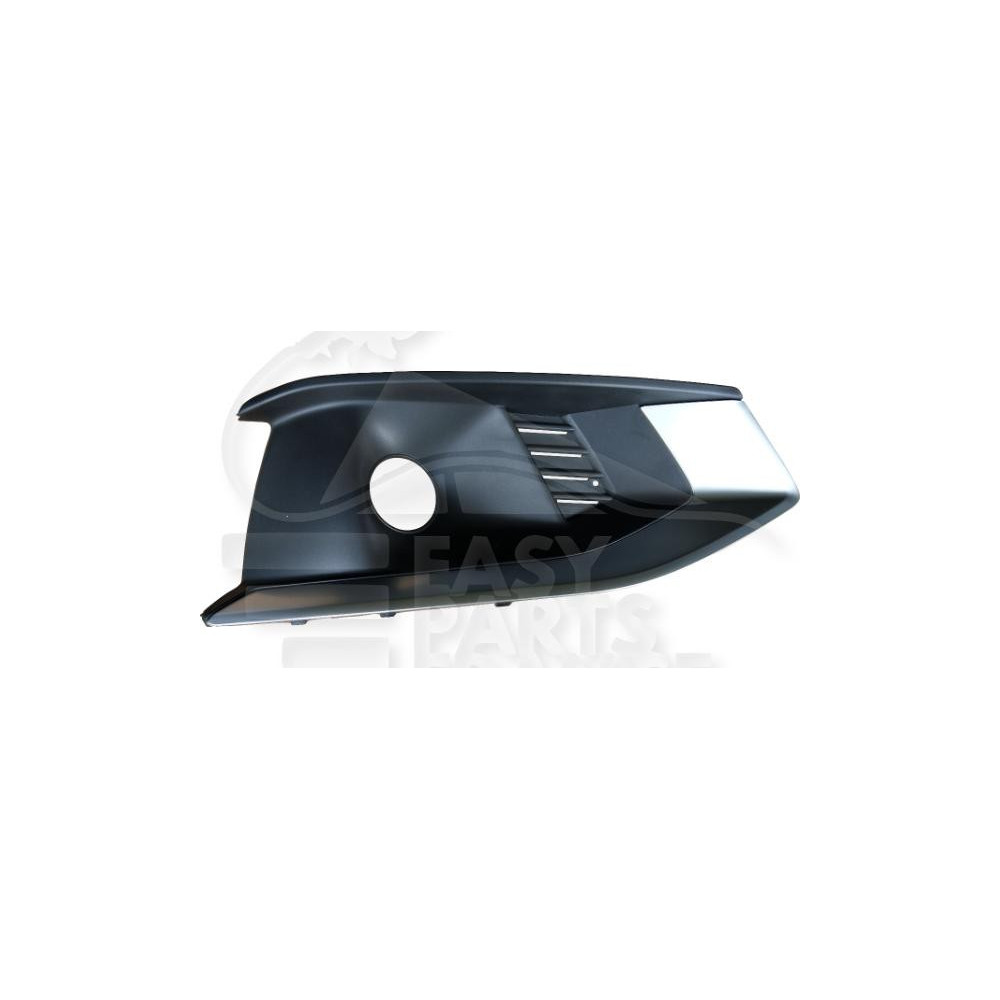 GRILLE DE PARE-CHOC AVANT-DROIT NOIRE AVEC EMPLACEMENT ANTI-BROUILLARD pour AUDI A4