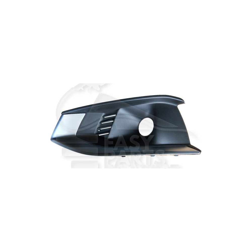 GRILLE DE PARE-CHOC AVANT-GAUCHE NOIRE AVEC EMPLACEMENT ANTI-BROUILLARD pour AUDI A4