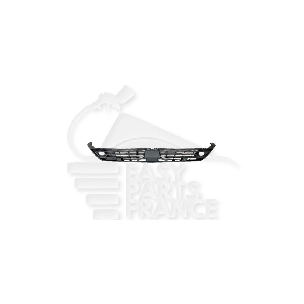 GRILLE CENTRALE DE PARE-CHOC AVANT NOIR AVEC PACKONTROL pour OPEL ASTRA