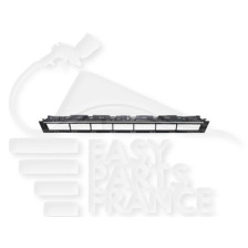 GRILLE CENTRALE DE PC AV NOIRE A/MOULURE CHROMEE 