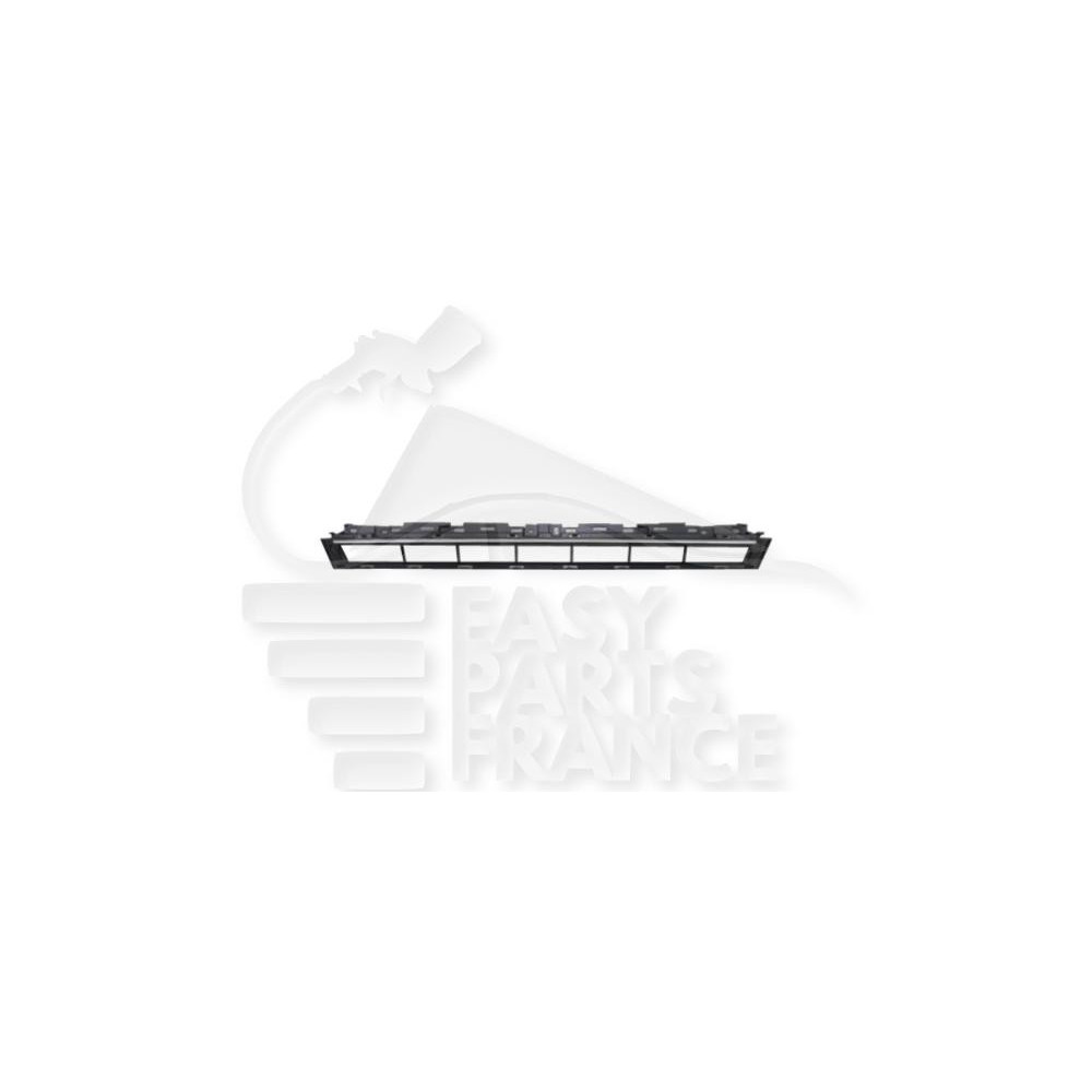 GRILLE CENTRALE DE PARE-CHOC AVANT NOIRE AVEC MOULURE CHROMEE pour AUDI A5