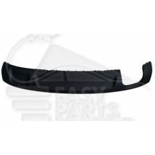 SPOILER DE PARE-CHOC ARRIÈRE NOIR DOUBLE SORTIE ECHAPPEMENT A GAUCHE pour AUDI A3