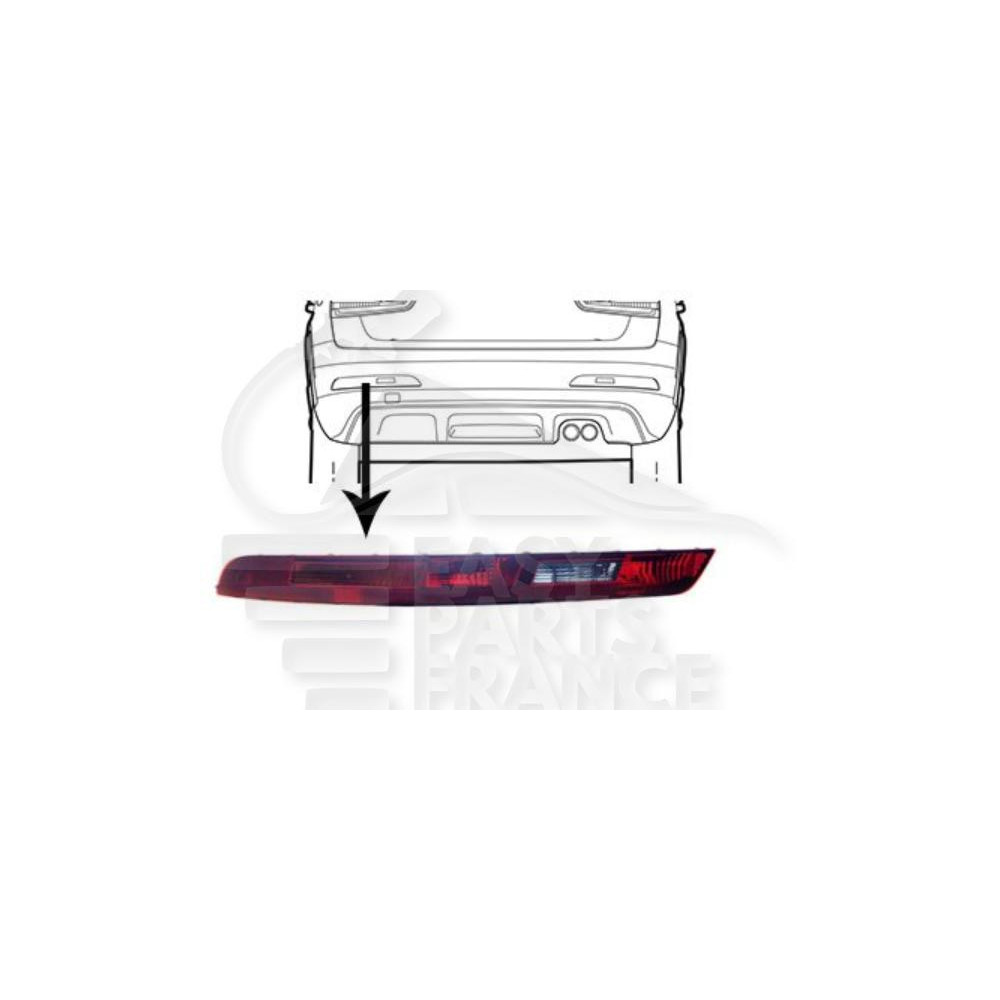 FEU DE BROUILLARD et FEU DE RECUL ARRIÈRE-GAUCHE pour AUDI Q3