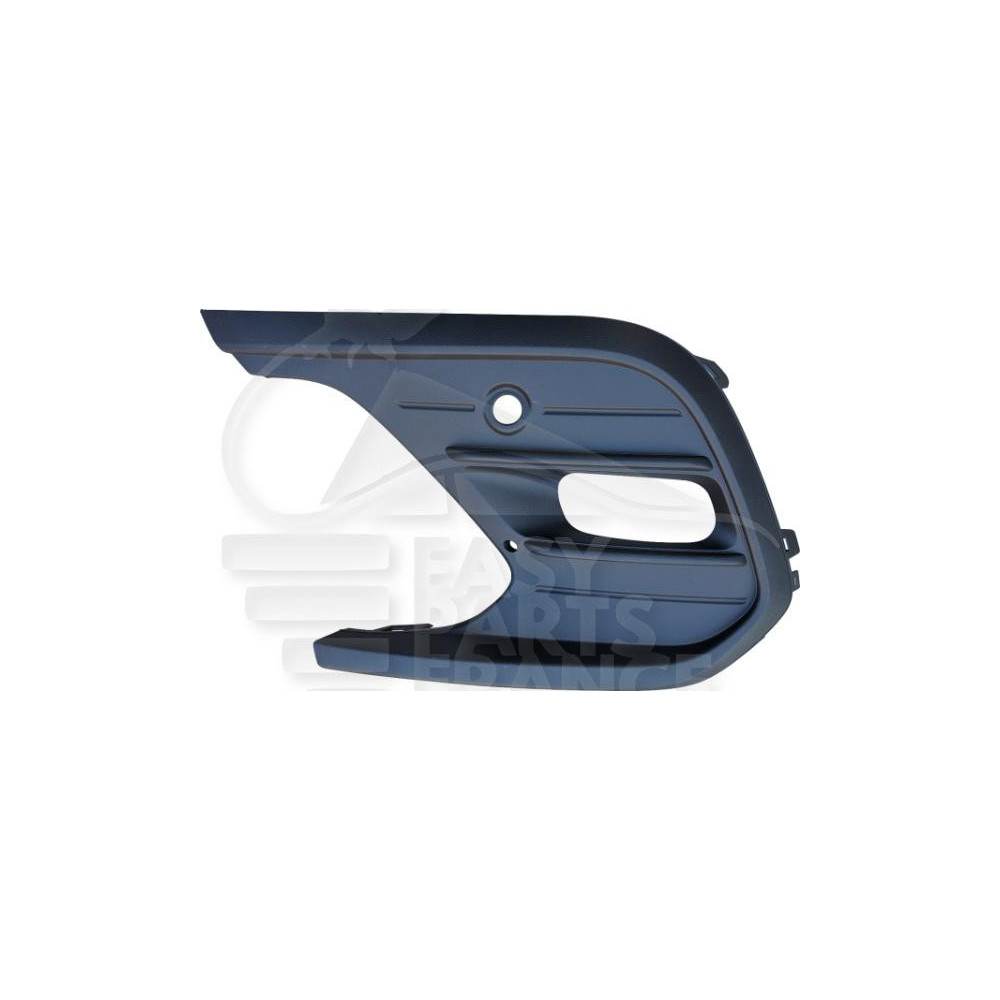 GRILLE DE PARE-CHOC AVANT-GAUCHE NOIRE AVEC EMPLACEMENT ANTI-BROUILLARD et PACKONTROL pour VOLKSWAGEN POLO