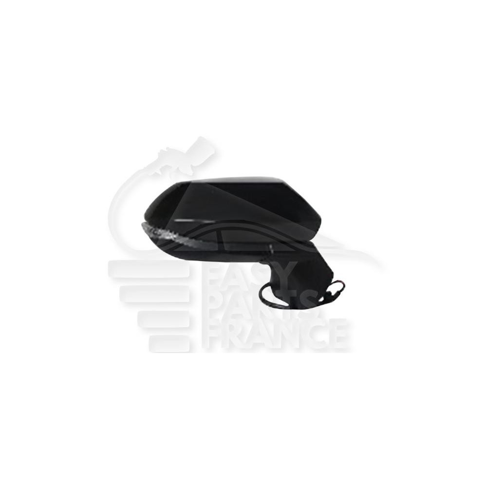 RÉTROVISEUR DROIT ÉLECTRIQUE CHAUFFANT A PEINDRE AVEC FEU LED 6 PINS pour TOYOTA YARIS