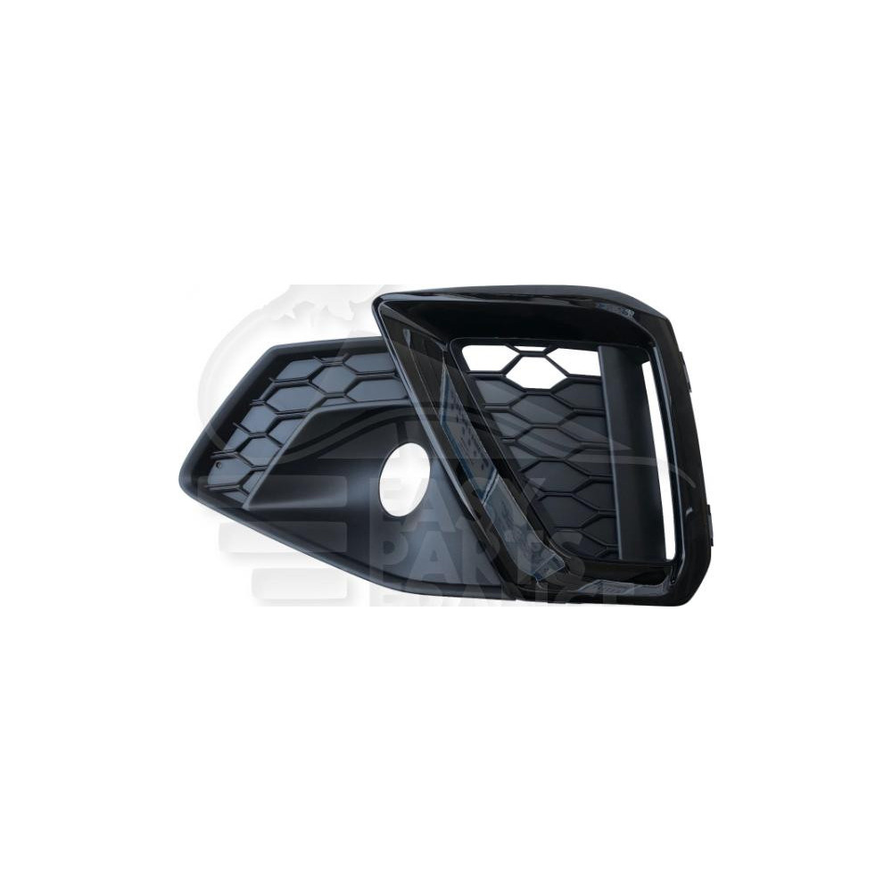 GRILLE DE PARE-CHOC AVANT-GAUCHE NOIRE pour AUDI A4