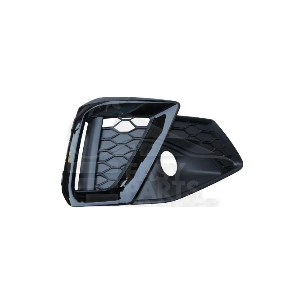 GRILLE DE PARE-CHOC AVANT-DROIT NOIRE pour AUDI A4
