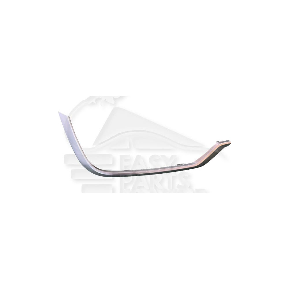 MOULURE DE SPOILER ARRIÈRE-DROIT CHROMEE pour AUDI A5