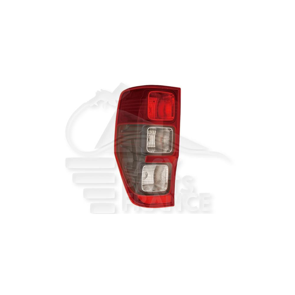FEU ARRIÈRE-GAUCHE BLANC/ROUGE - RAPTOR pour FORD RANGER PICK-UP