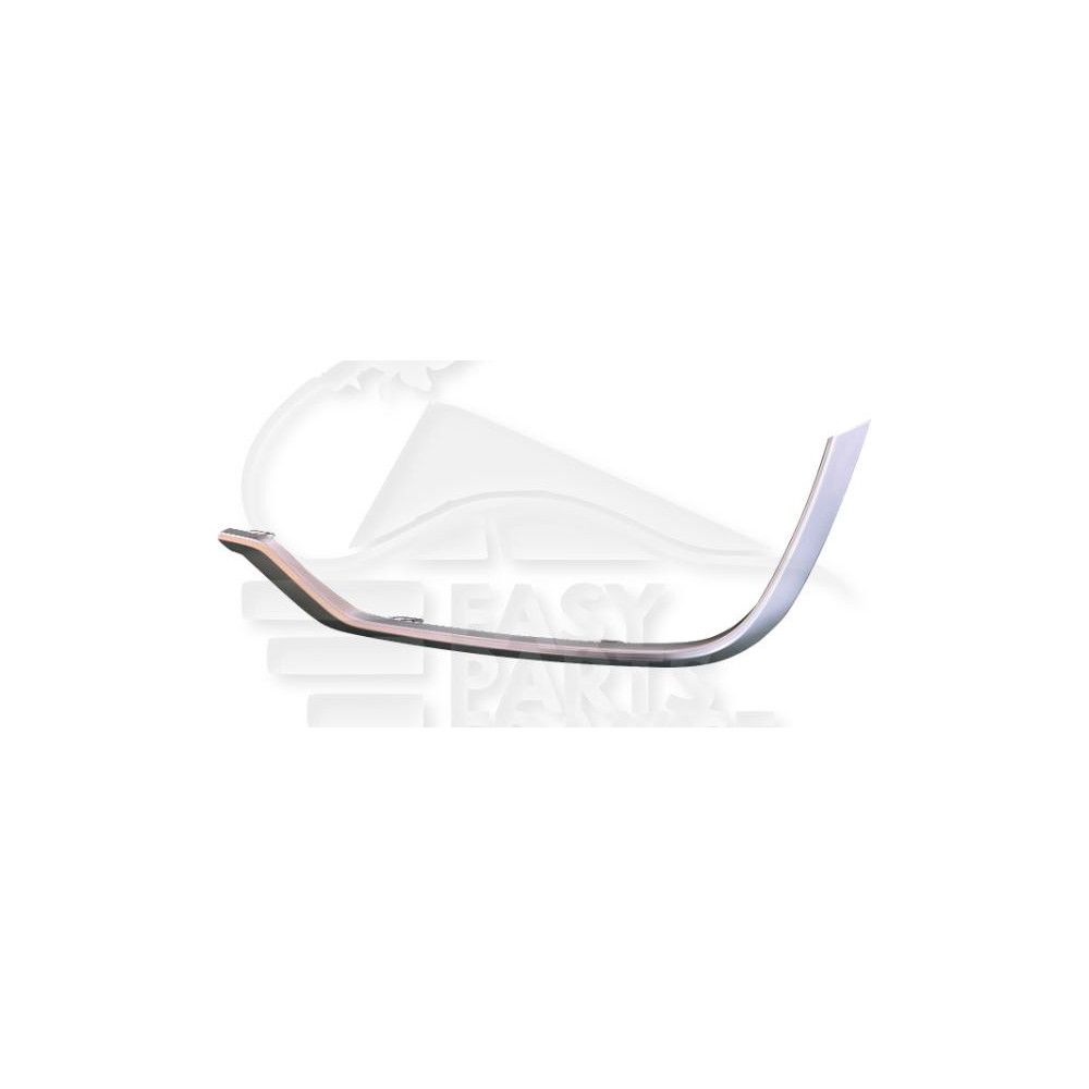 MOULURE DE SPOILER ARRIÈRE-GAUCHE CHROMEE pour AUDI A5