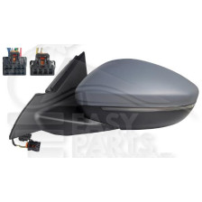 RÉTROVISEUR GAUCHE ÉLECTRIQUE CHAUFFANT A PEINDRE RABATTABLE ÉLECTRIQUEMENT AVEC FEU et FEU DE SOL et DÉTECT. ANGLE MORT 10…