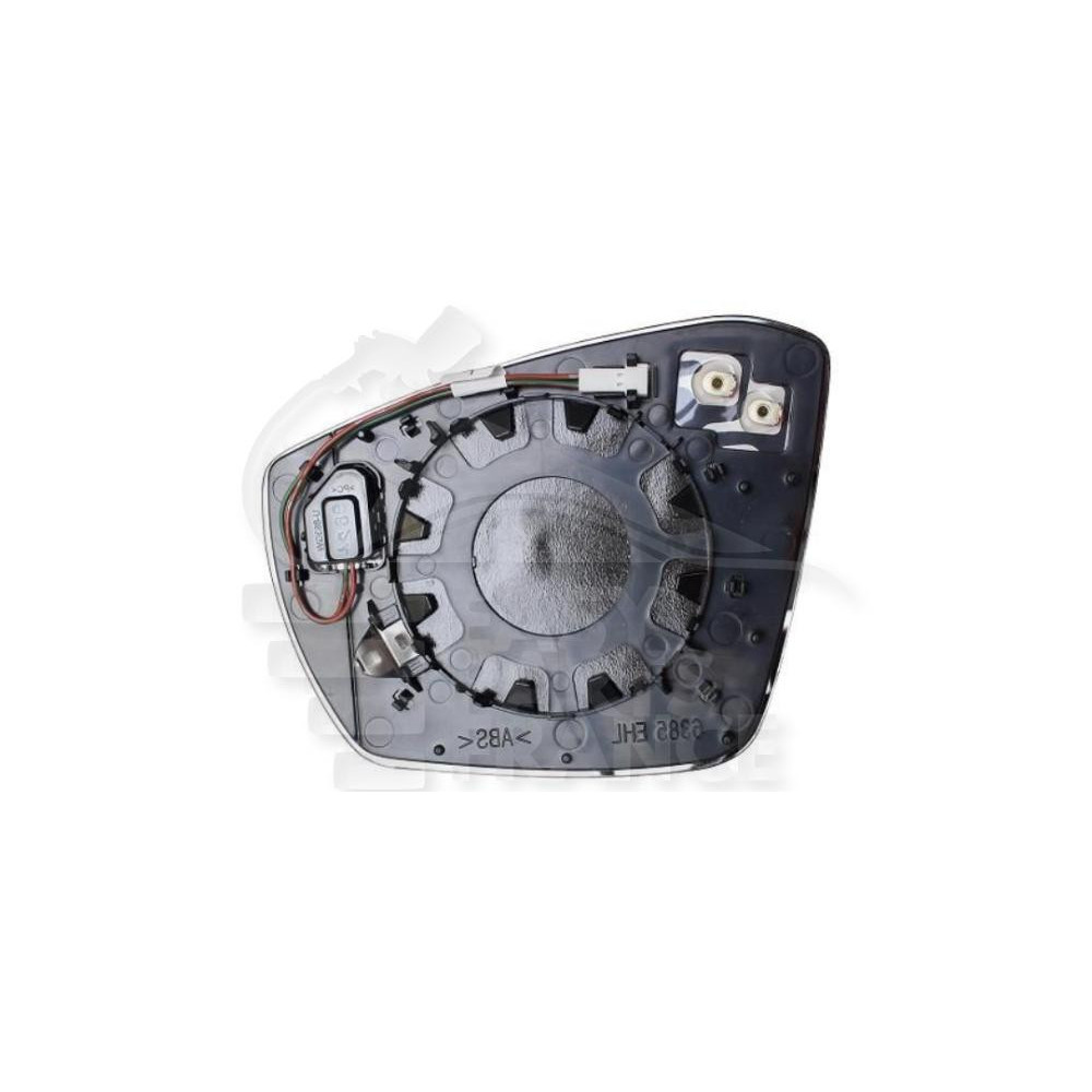 GLACE DE RÉTROVISEUR DROIT CHAUFFANT DÉTECT. ANGLE MORT pour VOLKSWAGEN T-ROC