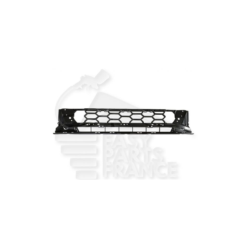 GRILLE CENTRALE DE PARE-CHOC AVANT NOIRE pour AUDI A4
