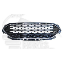 GRILLE DE CALANDRE NOIRE A/MOULURE CHROMEE 