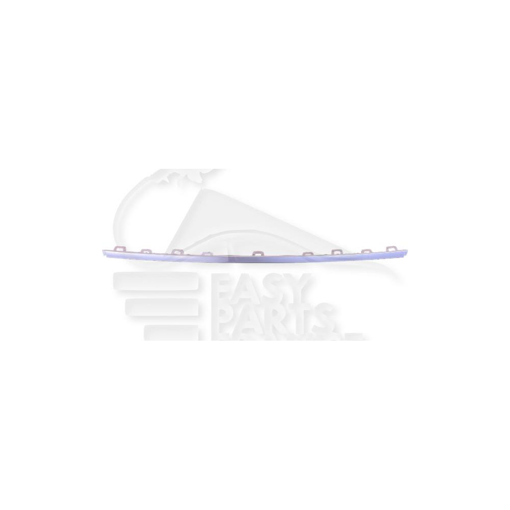 MOULURE CENTRALE DE SPOILER DE PARE-CHOC ARRIÈRE CHROMEE pour AUDI A5