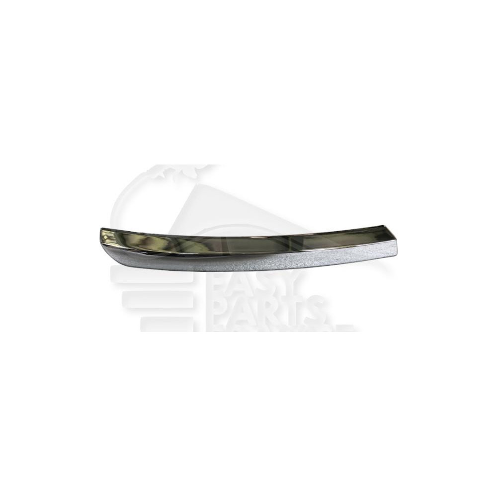 MOULURE DE PARE-CHOC ARRIÈRE-GAUCHE CHROMEE - 4 PORTES pour AUDI A6