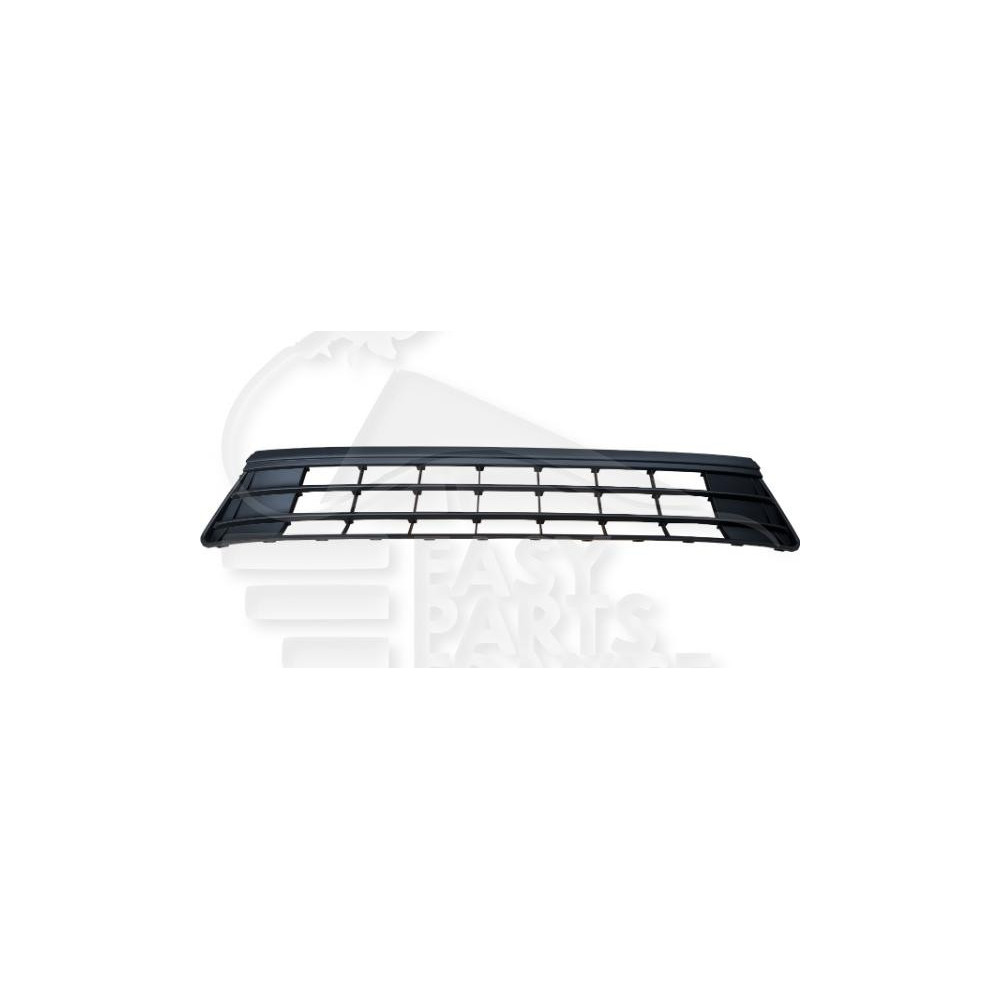 GRILLE CENTRALE DE PARE-CHOC AVANT NOIRE pour VOLKSWAGEN POLO