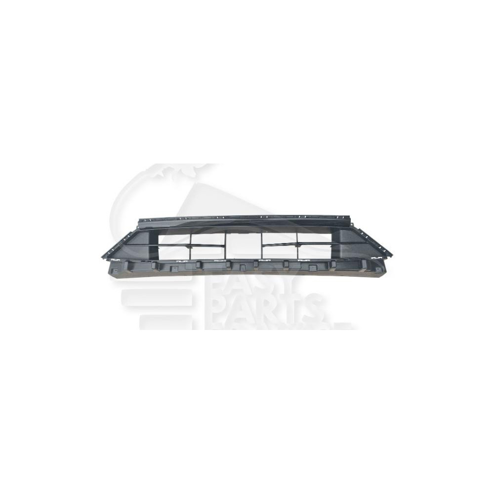 GRILLE CENTRALE DE PARE-CHOC AVANT NOIRE pour FORD KUGA