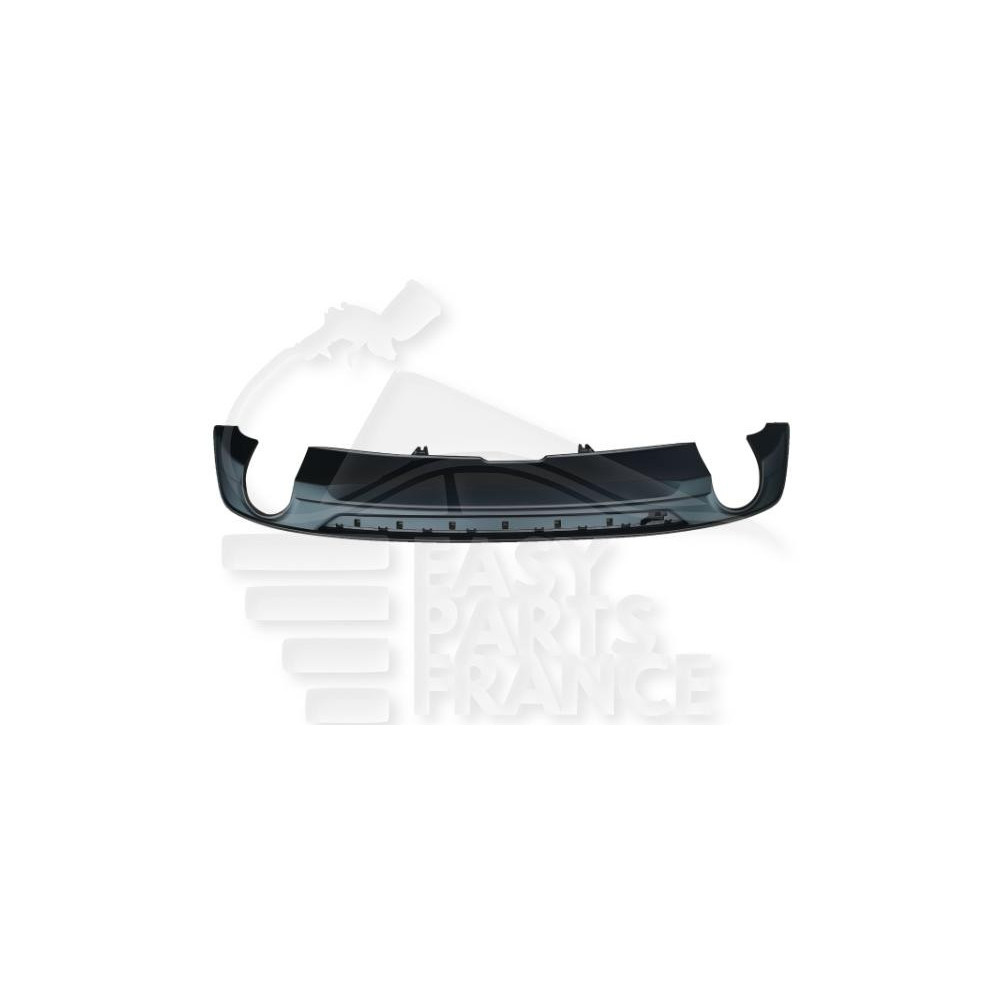 SPOILER DE PARE-CHOC ARRIÈRE NOIR 2 SORTIES ÉCHAPPEMENT pour AUDI A5