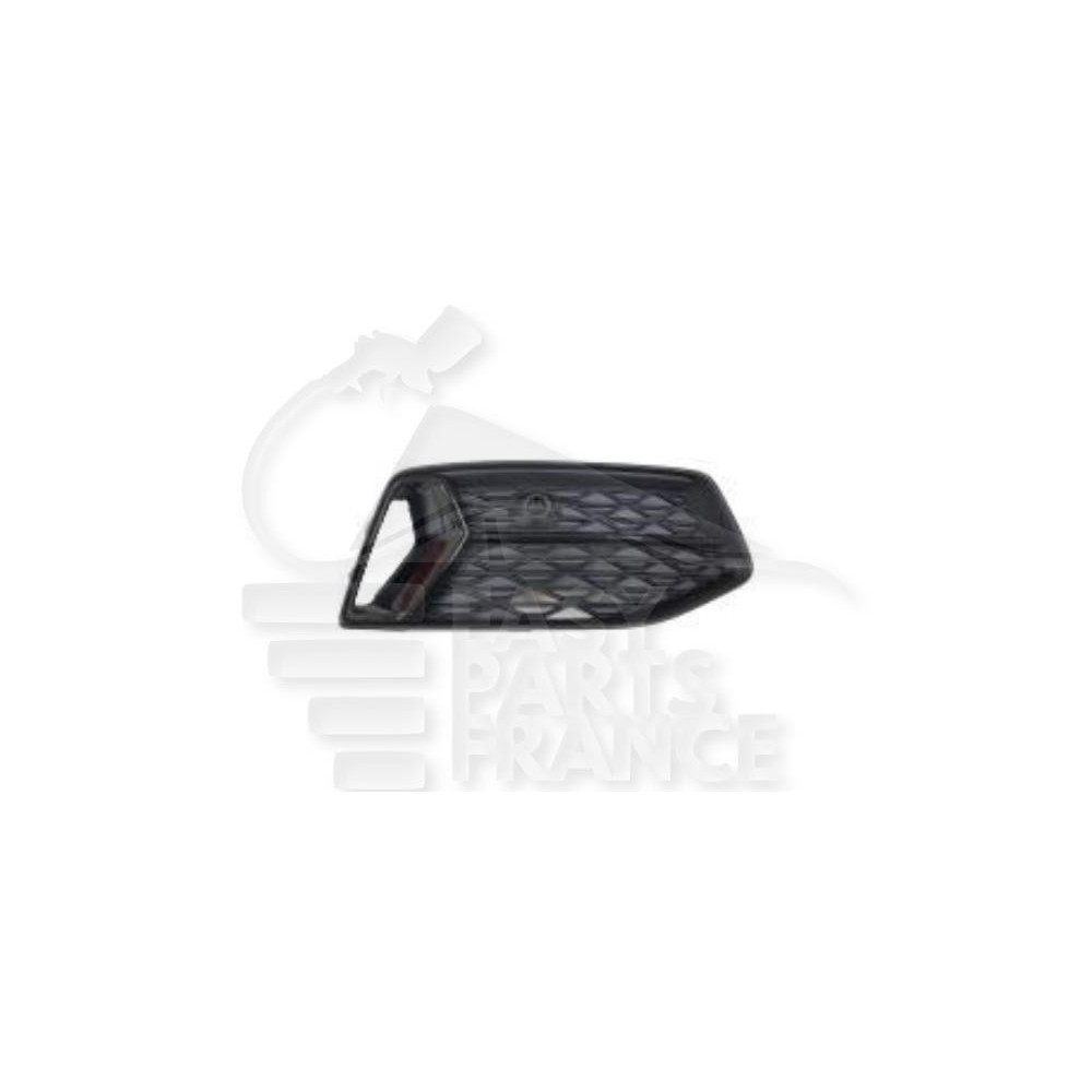 GRILLE DE PARE-CHOC AVANT-DROIT NOIRE pour AUDI A6