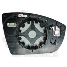 GLACE DE RÉTROVISEUR GAUCHE CHAUFFANT ASPHERIQUE et DÉTECT. ANGLE MORT pour FORD KUGA