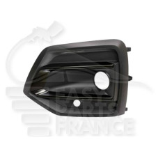 GRILLE DE PC AVG NOIRE A/MOULURE NOIRE et TROUS CAPTEURS 