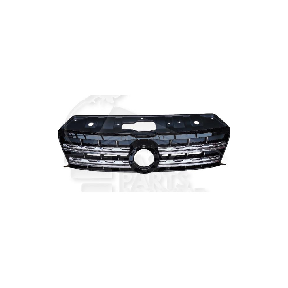 GRILLE DE CALANDRE AVEC MOULURES CHROMEES pour VOLKSWAGEN AMAROK
