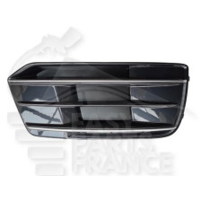GRILLE DE PC AVD NOIRE A/MOULURE ARGENT 