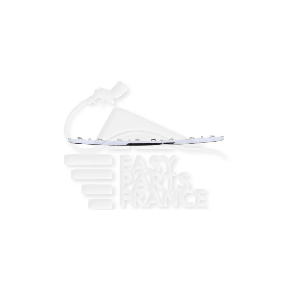 MOULURE CENTRALE DE PARE-CHOC AVANT CHROMEE pour VOLKSWAGEN PASSAT