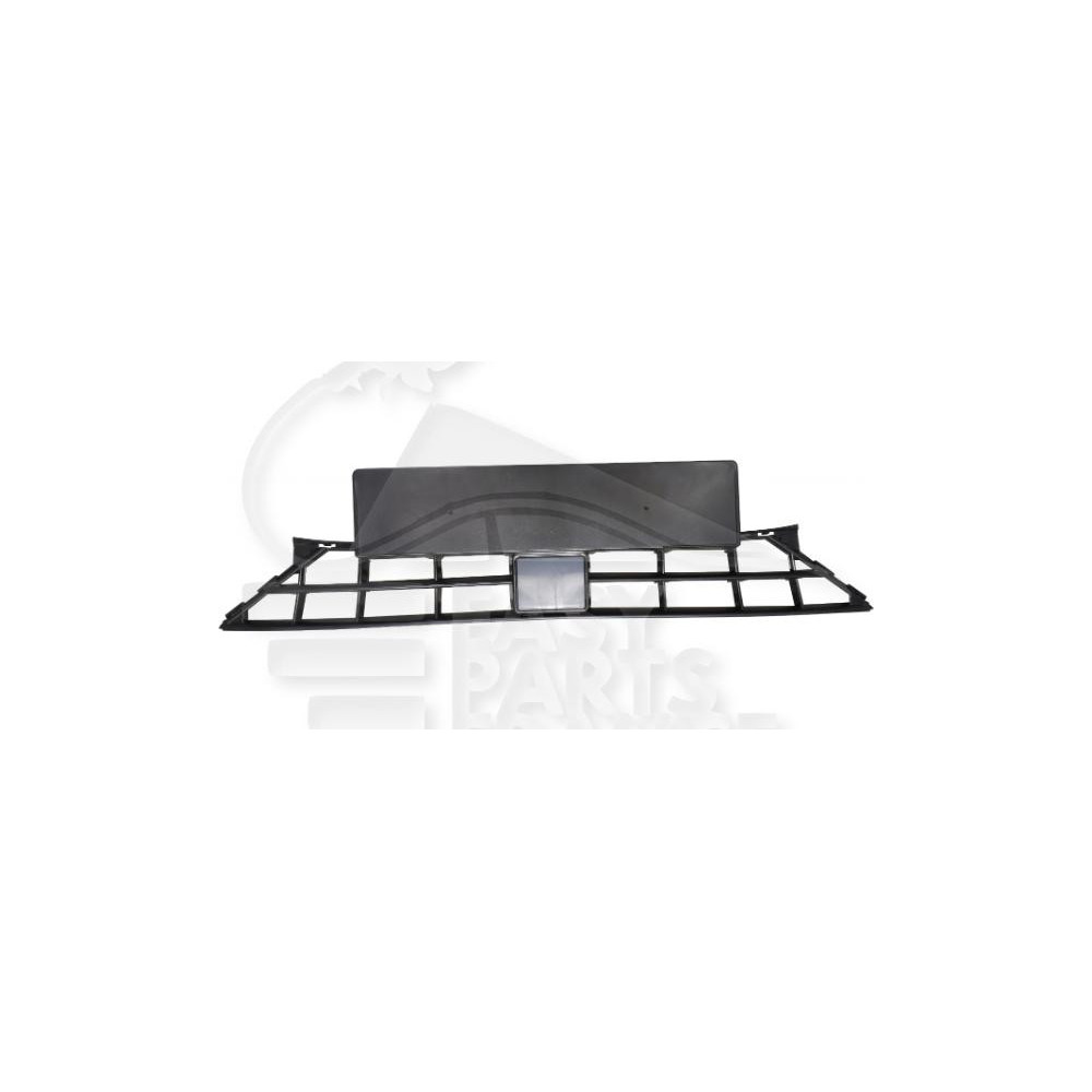 GRILLE CENTRALE DE PARE-CHOC AVANT NOIRE pour SEAT LEON