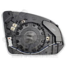 GLACE DE RÉTROVISEUR GAUCHE CHAUFFANT et DÉTECT. ANGLE MORT pour VOLVO S60