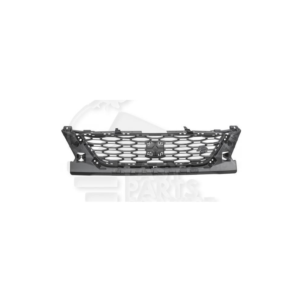 GRILLE DE CALANDRE NOIRE AVEC MOULURE CHROMEE pour SEAT LEON