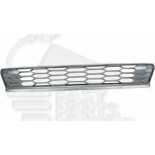 GRILLE CENTRALE DE PARE-CHOC AVANT NOIRE pour VOLKSWAGEN POLO