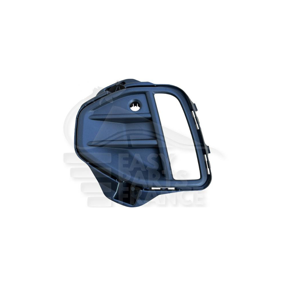 GRILLE DE PARE-CHOC AVANT-GAUCHE NOIRE AVEC TROU CAPTEUR pour VOLKSWAGEN T-ROC
