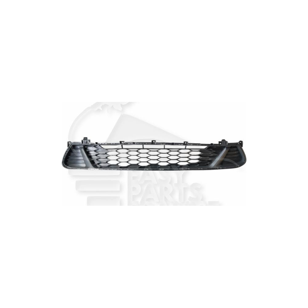 GRILLE CENTRALE DE PARE-CHOC AVANT NOIRE pour KIA CEED