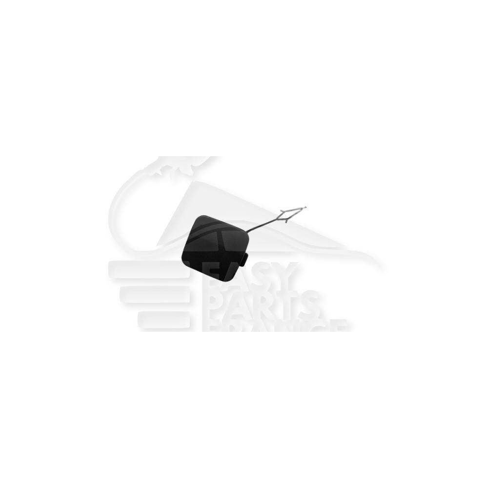 CACHE CROCHET DE PARE-CHOC ARRIÈRE NOIR pour VOLKSWAGEN CADDY