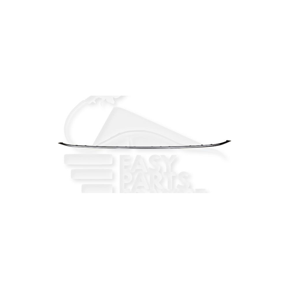 MOULURE CHROMEE DE GRILLE CENTRALE DE PARE-CHOC AVANT pour VOLKSWAGEN PASSAT